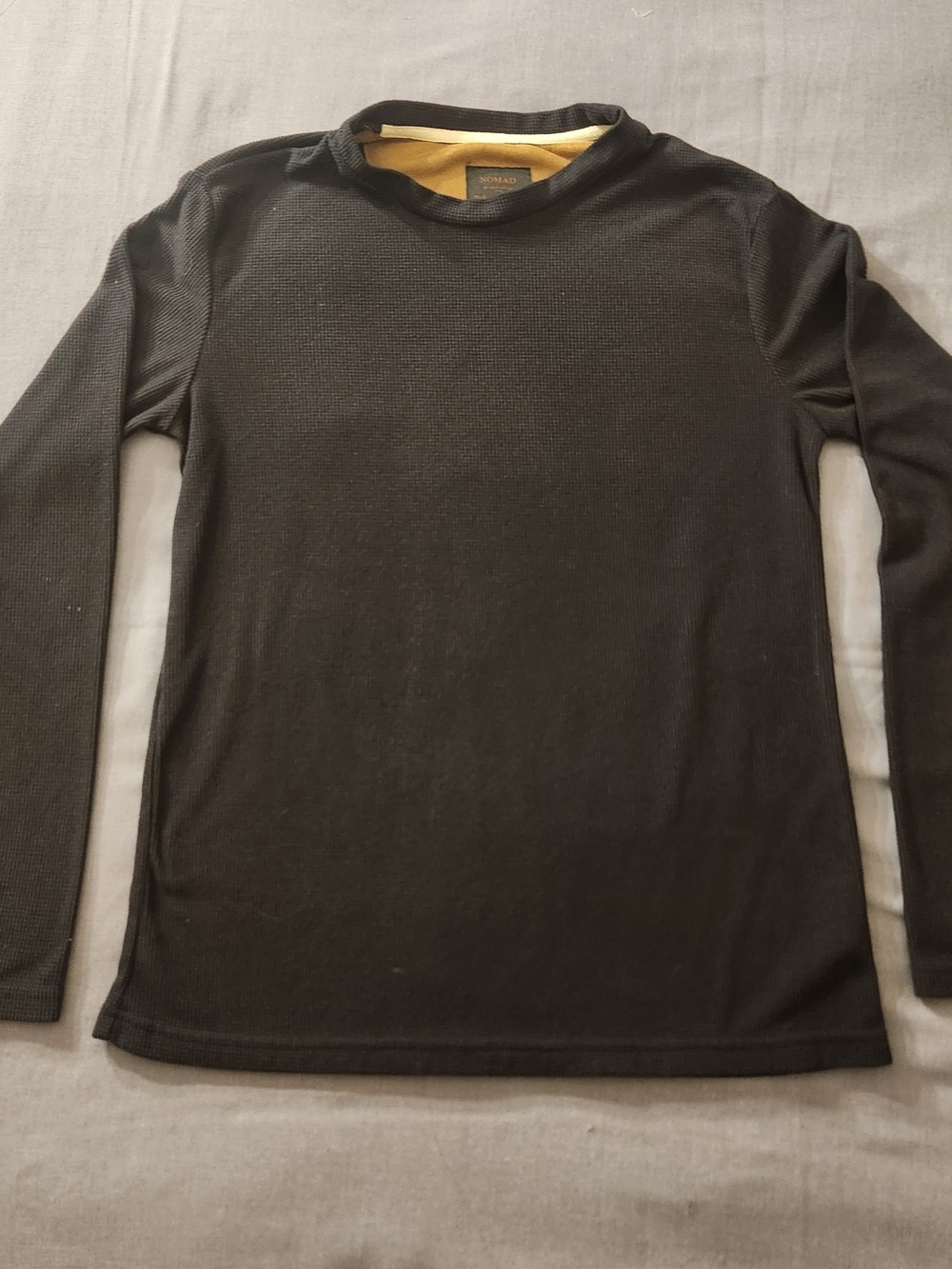 Nomad Small Men's Black Long Sleeve Thermal Shirt